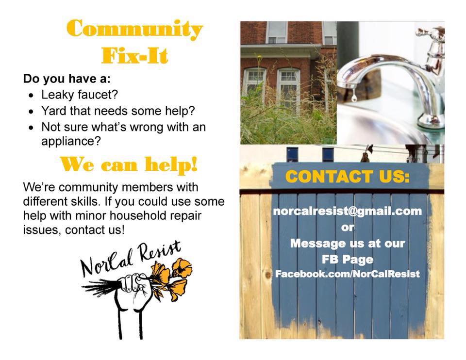 Community Fix-It Flyer (English)