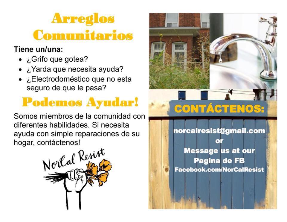 Community Fix-It Flyer (Espanol)